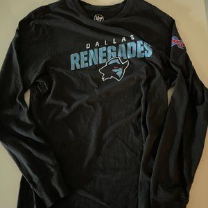 Dallas Renegades XFL Team - Size L -  Long Sleeve